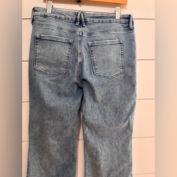 GOOD AMERICAN CLASSIC BOOTCUT JEANS indigo 238 size 14/32 - Picture 9 of 11